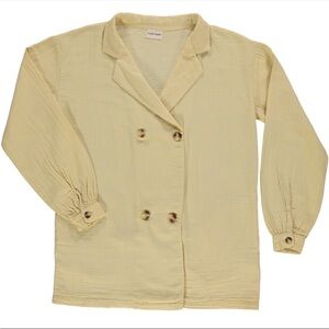 Poudre Organic VESTE MARGUERITE GAZE in Sahara Sun